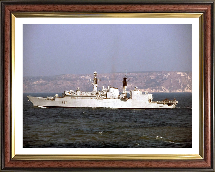 HMS Brave F94 Royal Navy Type 22 Frigate Photo Print or Framed Print - Hampshire Prints