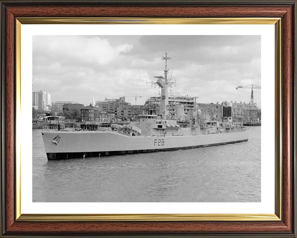 HMS Cleopatra F28 Royal Navy Leander class frigate Photo Print or Framed Print - Hampshire Prints