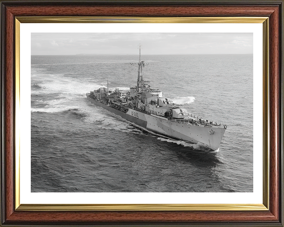 HMS Cambrian R85 Royal Navy C class destroyer Photo Print or Framed Print - Hampshire Prints