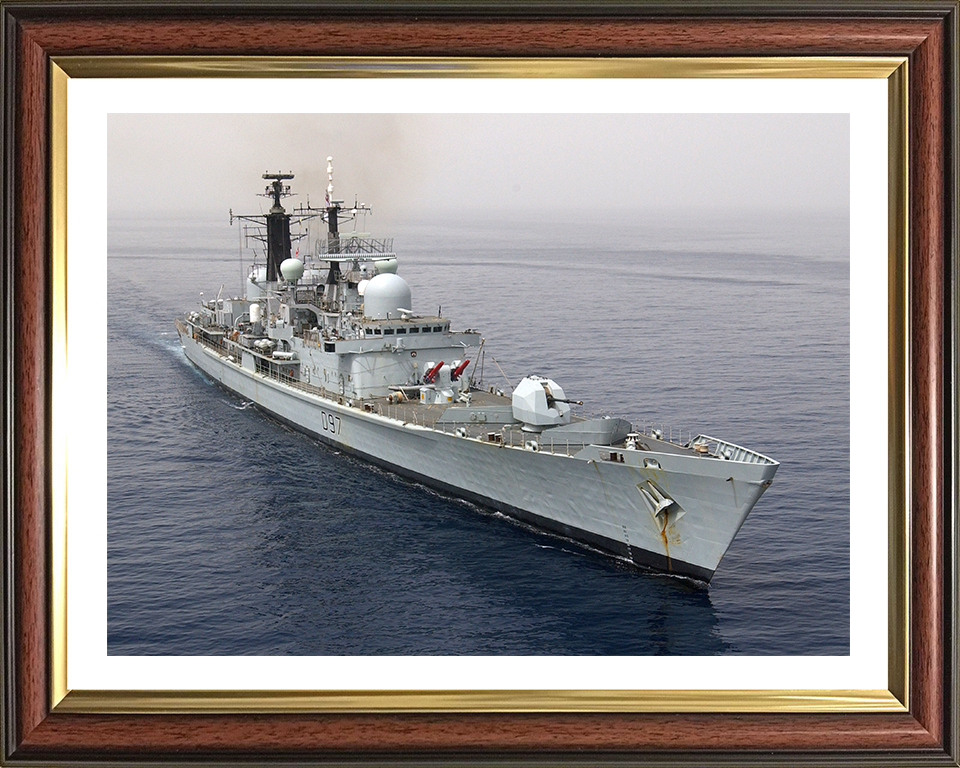 HMS Edinburgh D97 Royal Navy Type 42 Destroyer Photo Print or Framed Print - Hampshire Prints