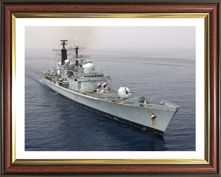 HMS Edinburgh D97 Royal Navy Type 42 Destroyer Photo Print or Framed Print - Hampshire Prints