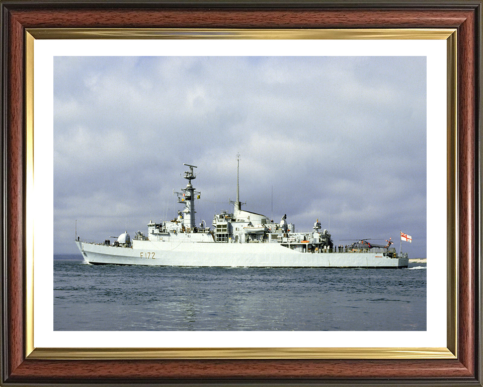 HMS Ambuscade F172 Royal Navy Type 21 frigate Photo Print or Framed Print - Hampshire Prints