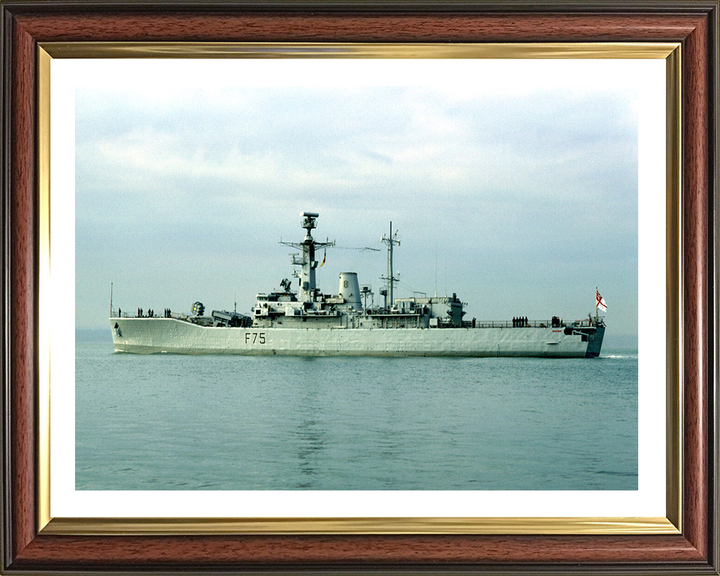 HMS Charybdis F75 Royal Navy Leander class frigate Photo Print or Framed Print - Hampshire Prints