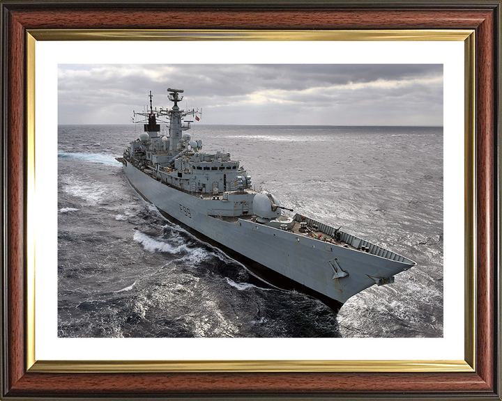 HMS Cornwall F99 Royal Navy Type 22 Frigate Photo Print or Framed Photo Print - Hampshire Prints