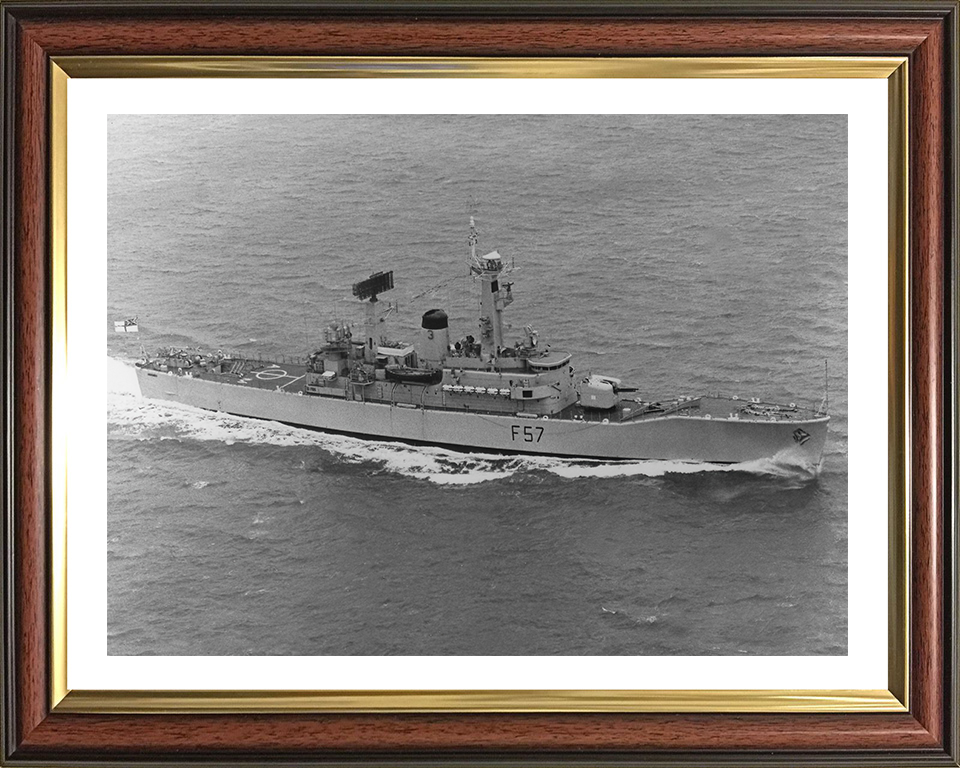 HMS Andromeda F57 Royal Navy Leander class frigate Photo Print or Framed Print - Hampshire Prints