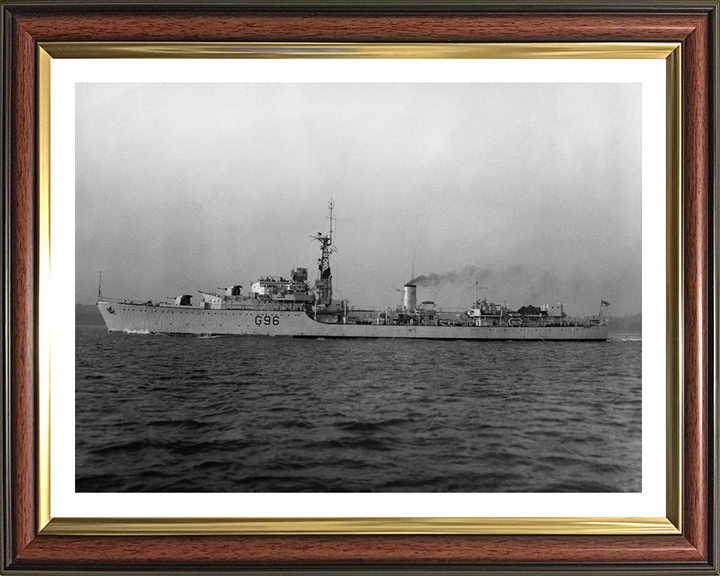 HMS Crossbow G96 (D96) Royal Navy Daring class destroyer Photo Print or Framed Print - Hampshire Prints