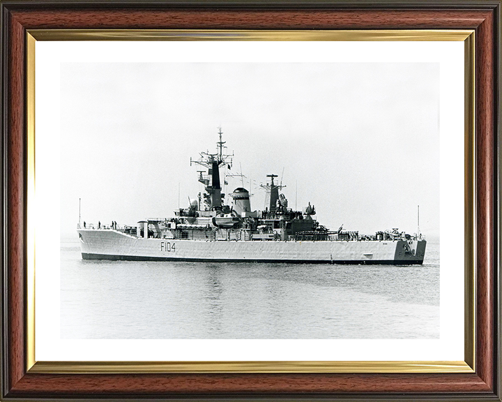 HMS Dido F104 Royal Navy Leander class frigate Photo Print or Framed Print - Hampshire Prints