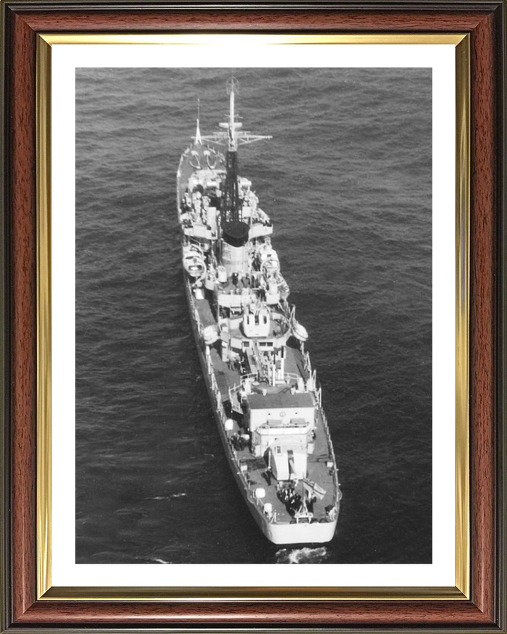 HMS Chequers R61 Royal Navy C class destroyer Photo Print or Framed Print - Hampshire Prints