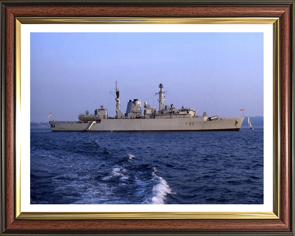 HMS Battleaxe F89 Royal Navy Type 22 Frigate Photo Print or Framed Print - Hampshire Prints