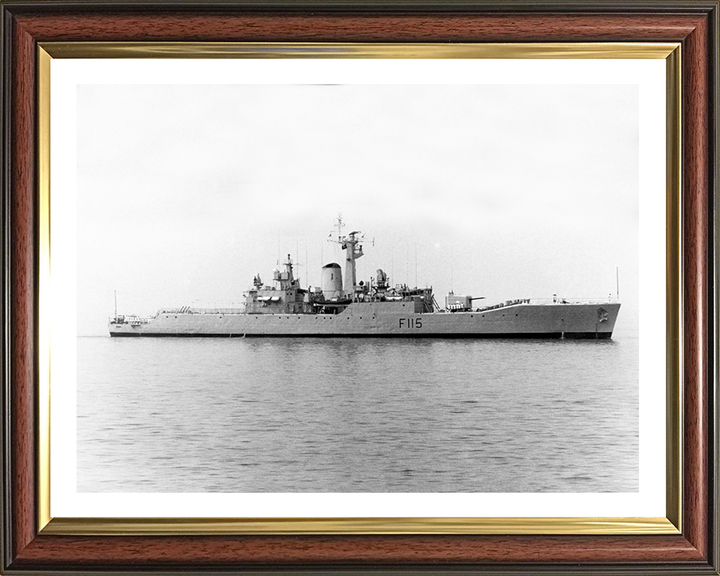 HMS Berwick F115 Royal Navy Rothesay Class frigate Photo Print or Framed Print - Hampshire Prints