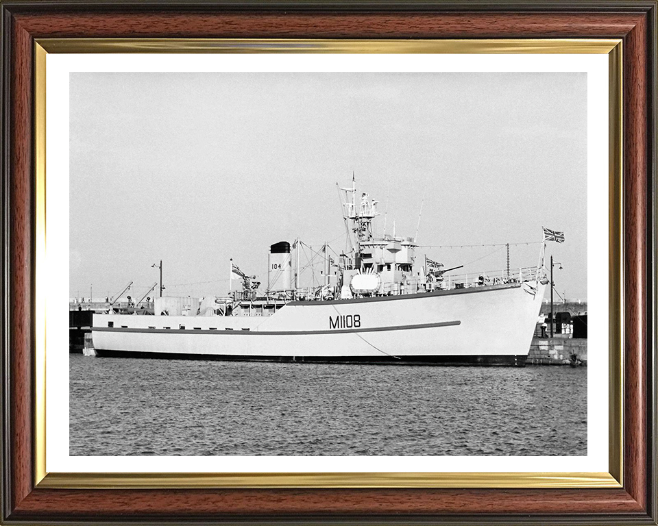 HMS Bevington M1108 | Photo Print | Framed Print | Ton Class | Minesweeper | Royal Navy - Hampshire Prints