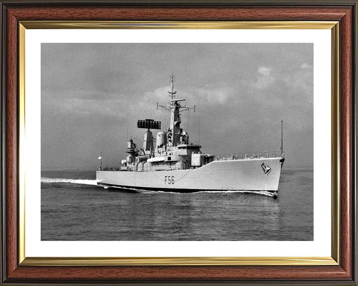 HMS Argonaut F56 Royal Navy Leander class frigate Photo Print or Framed Print - Hampshire Prints