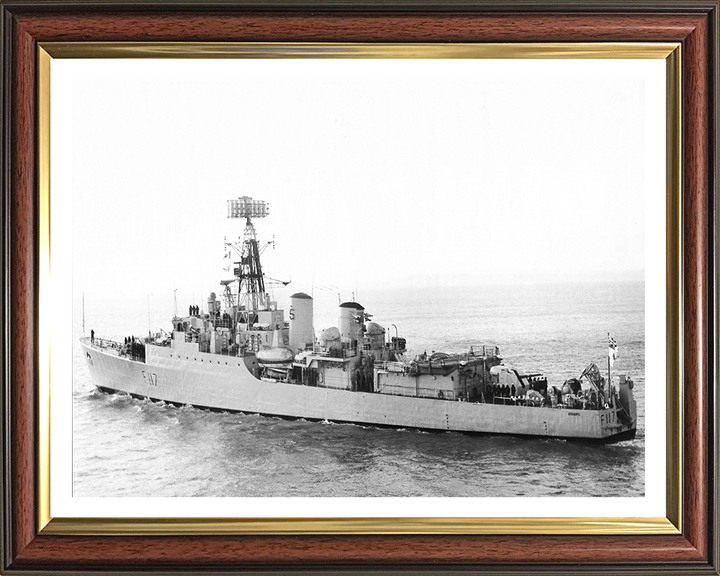 HMS Ashanti F117 Royal Navy Tribal Class Frigate Photo Print or Framed Print - Hampshire Prints