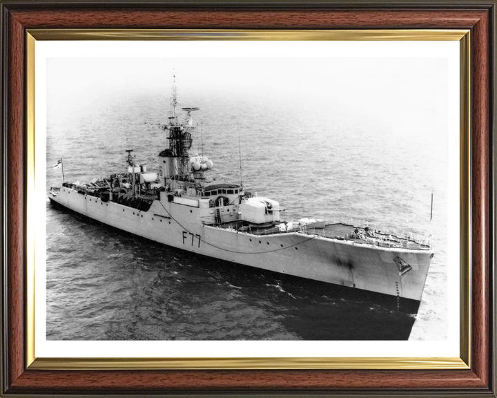 HMS Blackpool F77 Royal Navy Whitby Class Frigate Photo Print or Framed Print - Hampshire Prints