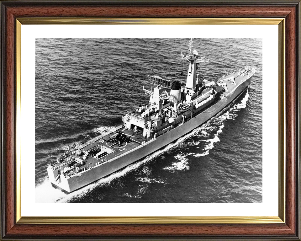 HMS Ajax F114 Royal Navy Leander Class Frigate Photo Print or Framed Print - Hampshire Prints