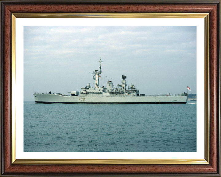 HMS Ariadne F72 Royal Navy Leander class frigate Photo Print or Framed Print - Hampshire Prints