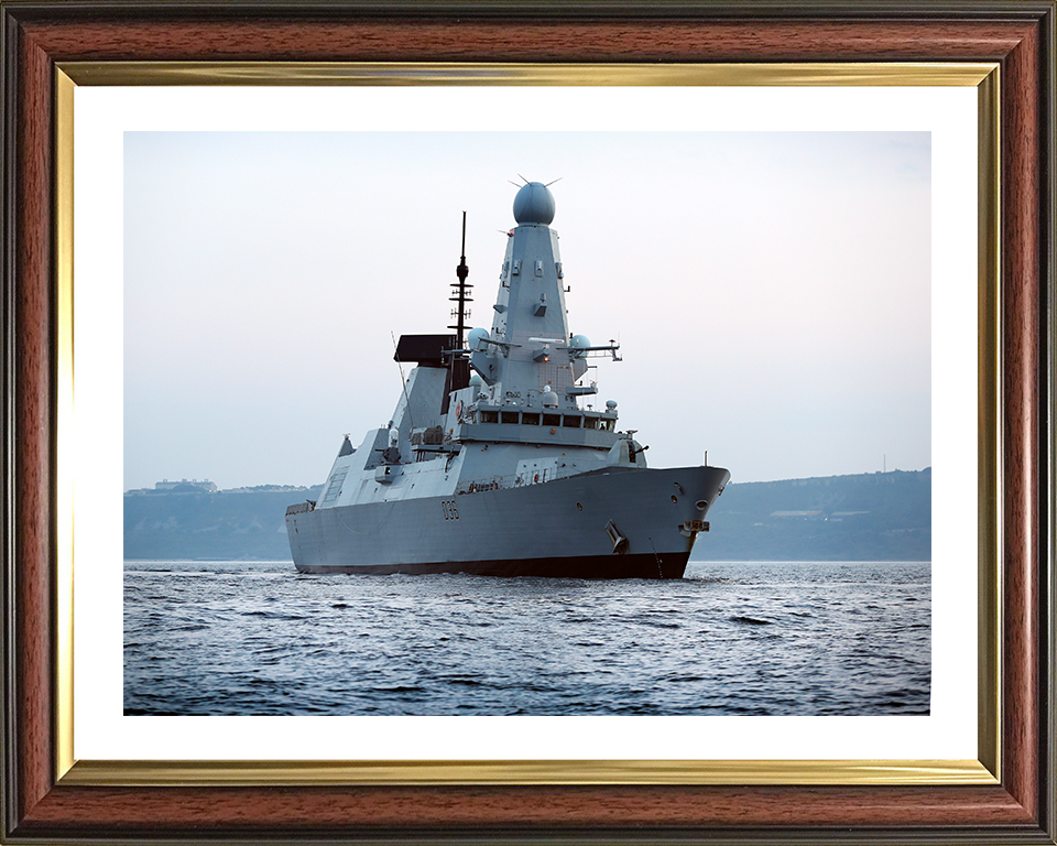 HMS Defender D36 Royal Navy Type 45 Destroyer Photo Print or Framed Photo Print - Hampshire Prints