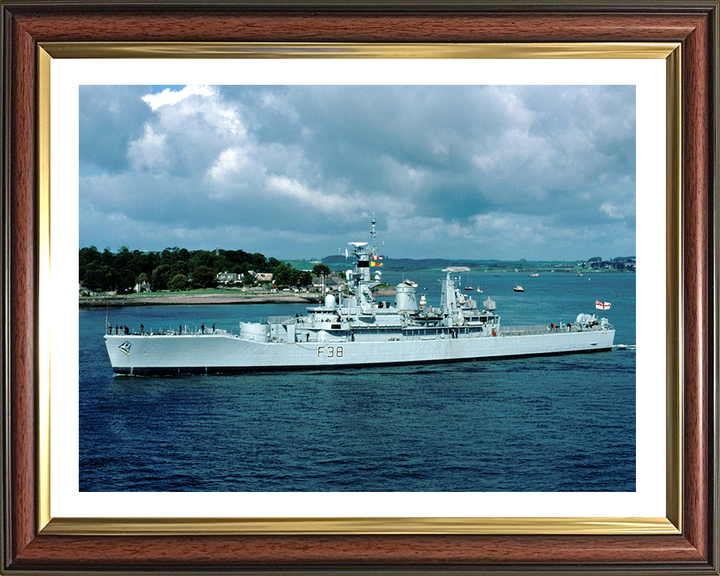 HMS Arethusa F38 Royal Navy Leander Class Frigate Photo Print or Framed Print - Hampshire Prints