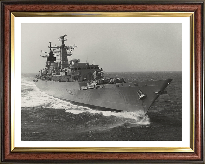 HMS Boxer F92 Royal Navy Type 22 Frigate Photo Print or Framed Print - Hampshire Prints