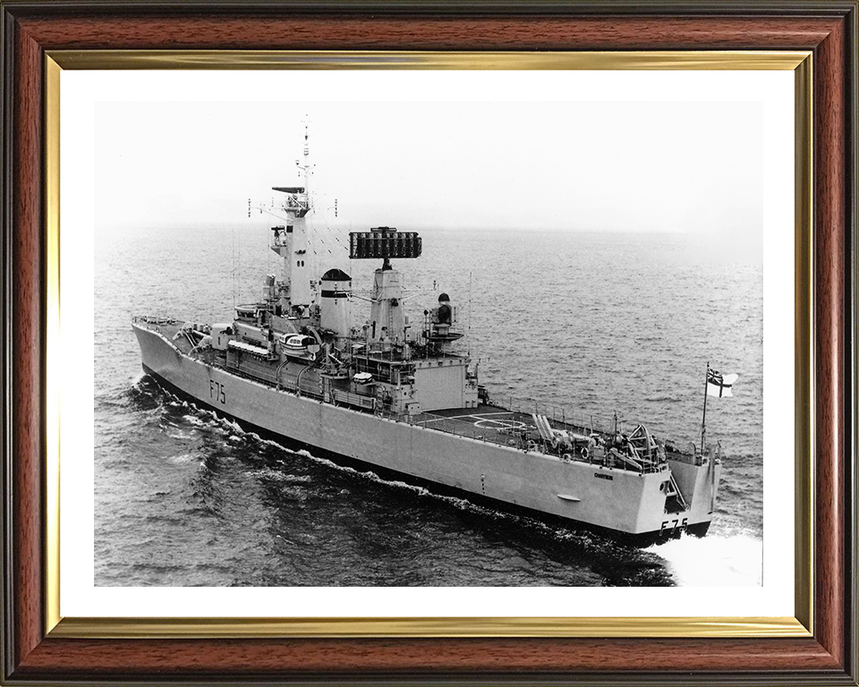 HMS Charybdis F75 Royal Navy Leander class frigate Photo Print or Framed Print - Hampshire Prints