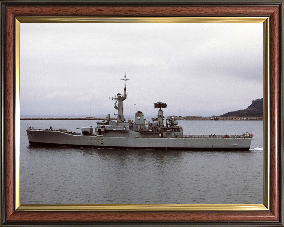 HMS Ariadne F72 Royal Navy Leander class frigate Photo Print or Framed Print - Hampshire Prints