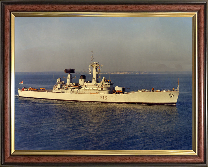 HMS Diomede F16 Royal Navy Leander class frigate Photo Print or Framed Print - Hampshire Prints