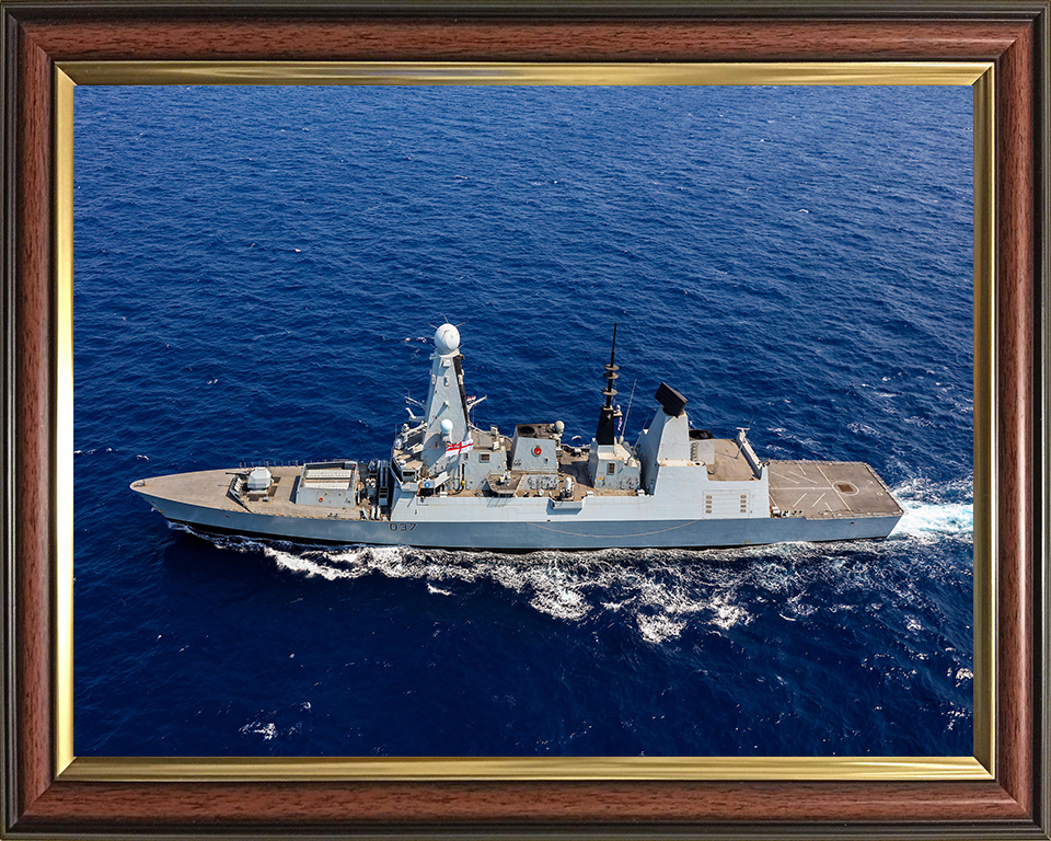 HMS Duncan D37 Royal Navy Type 45 Destroyer Photo Print or Framed Print - Hampshire Prints