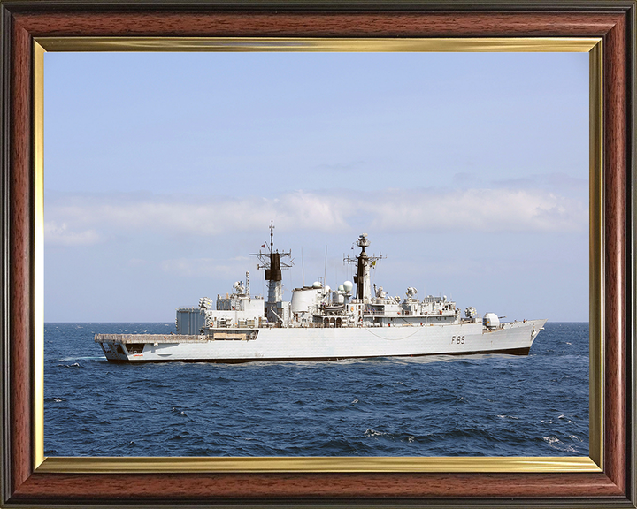 HMS Cumberland F85 Royal Navy Type 22 frigate Photo Print or Framed Print - Hampshire Prints