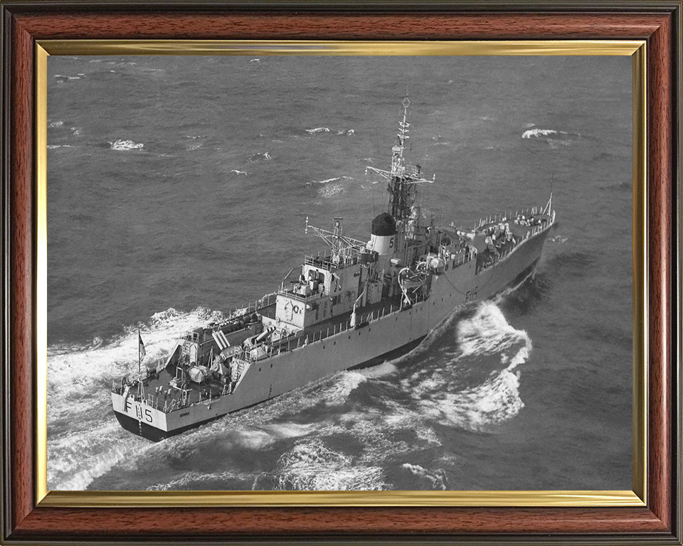 HMS Berwick F115 Royal Navy Rothesay Class Frigate Photo Print or Framed Print - Hampshire Prints