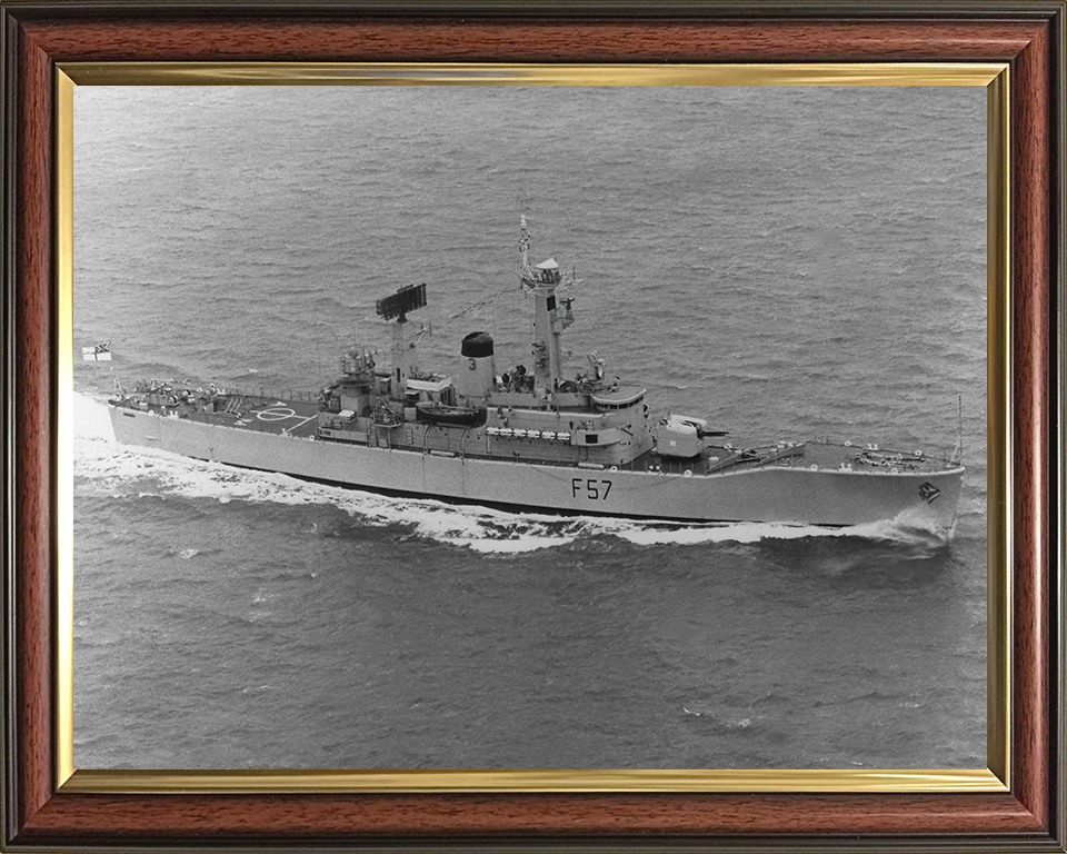 HMS Andromeda F57 Royal Navy Leander class frigate Photo Print or Framed Print - Hampshire Prints