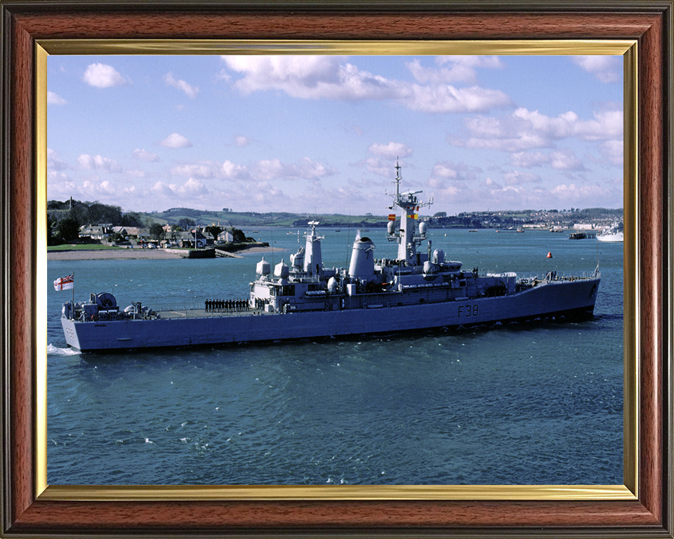 HMS Arethusa F38 Royal Navy Leander Class Frigate Photo Print or Framed Print - Hampshire Prints