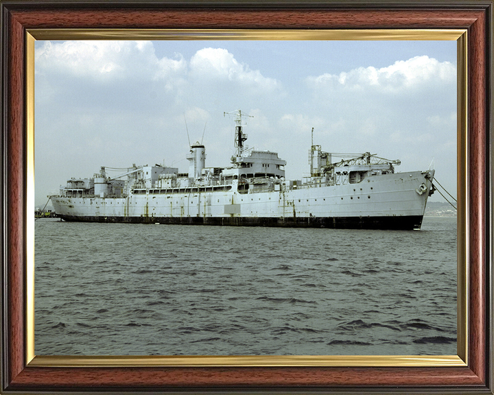 HMS Berry Head A191 Royal Navy repair ship Photo Print or Framed Photo Print - Hampshire Prints