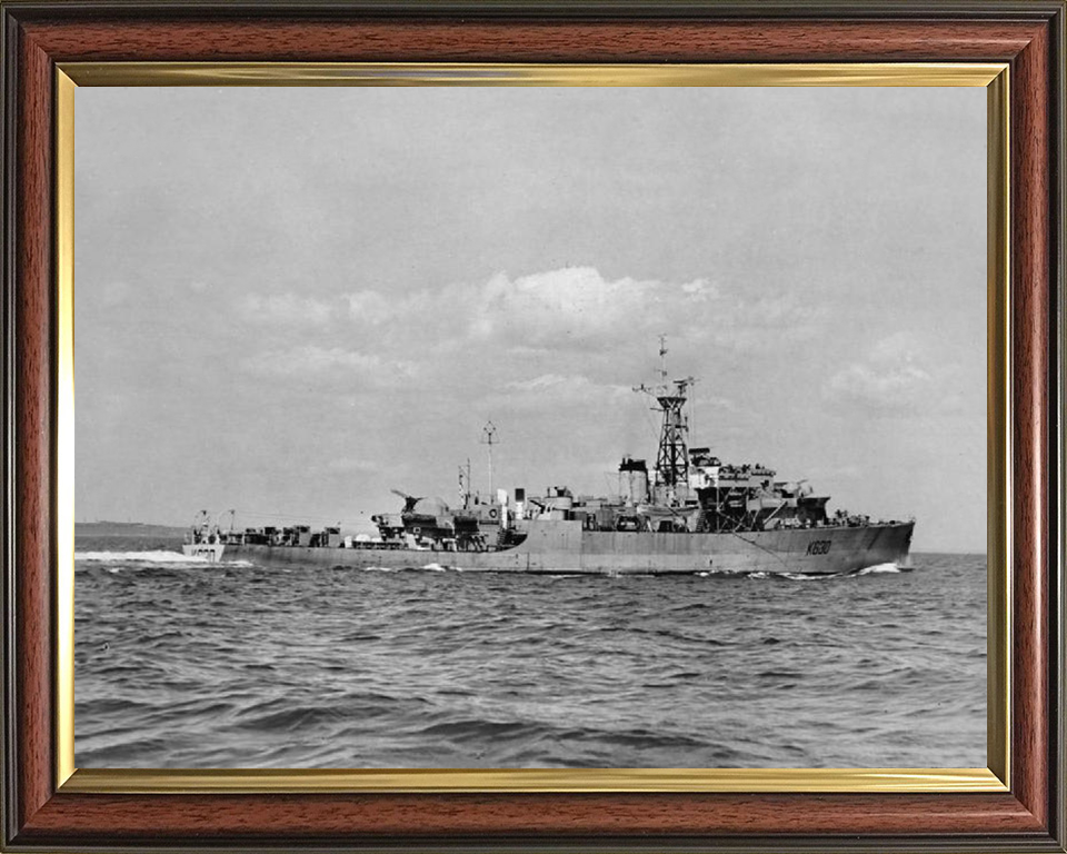 HMS Cardigan Bay K630 Royal Navy Bay Class Frigate Photo Print or Framed Print - Hampshire Prints