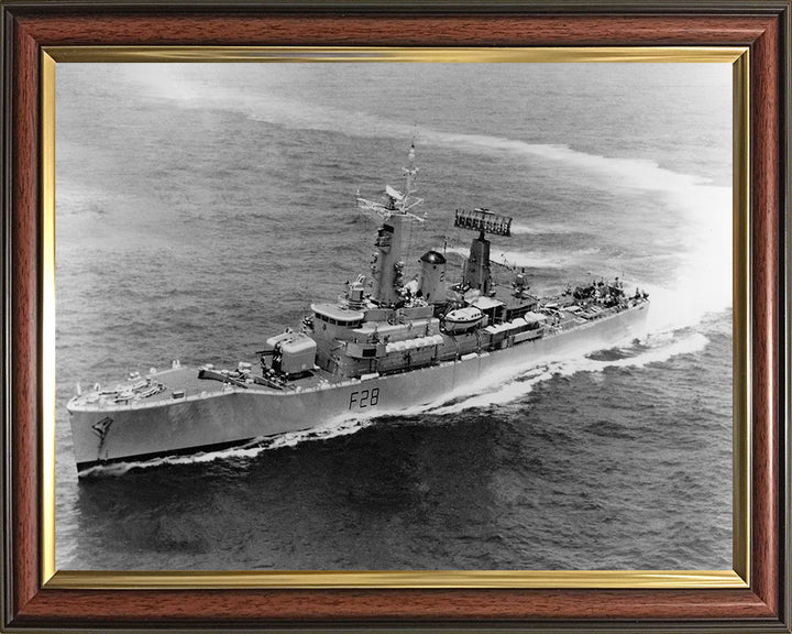 HMS Cleopatra F28 Royal Navy Leander class frigate Photo Print or Framed Print - Hampshire Prints