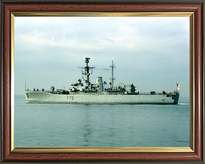 HMS Charybdis F75 Royal Navy Leander class frigate Photo Print or Framed Print - Hampshire Prints