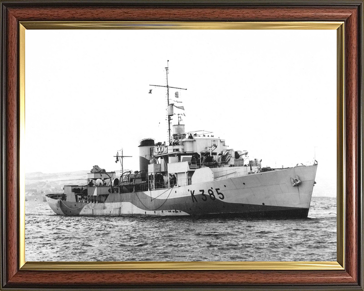 HMS Arabis K385 Royal Navy Flower class corvette Photo Print or Framed Print - Hampshire Prints