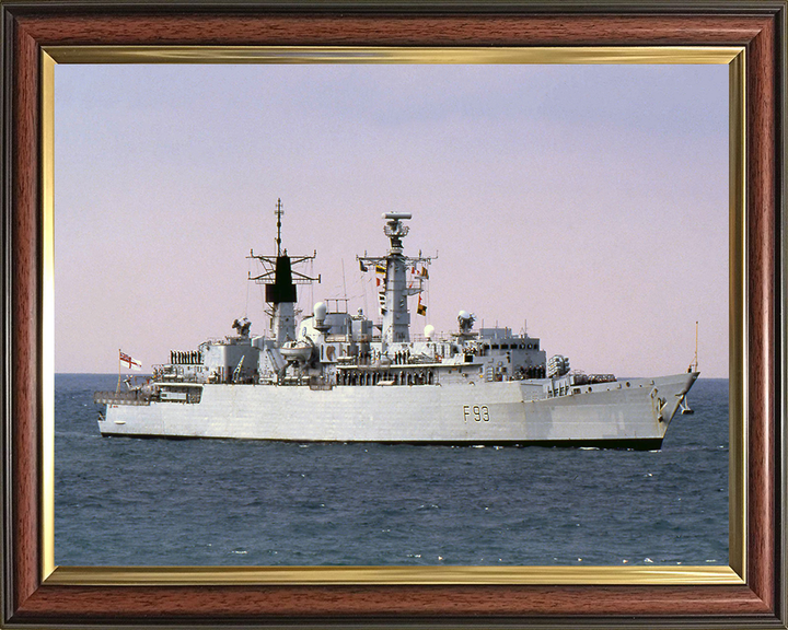 HMS Beaver F93 Royal Navy Type 22 Frigate Photo Print or Framed Print - Hampshire Prints