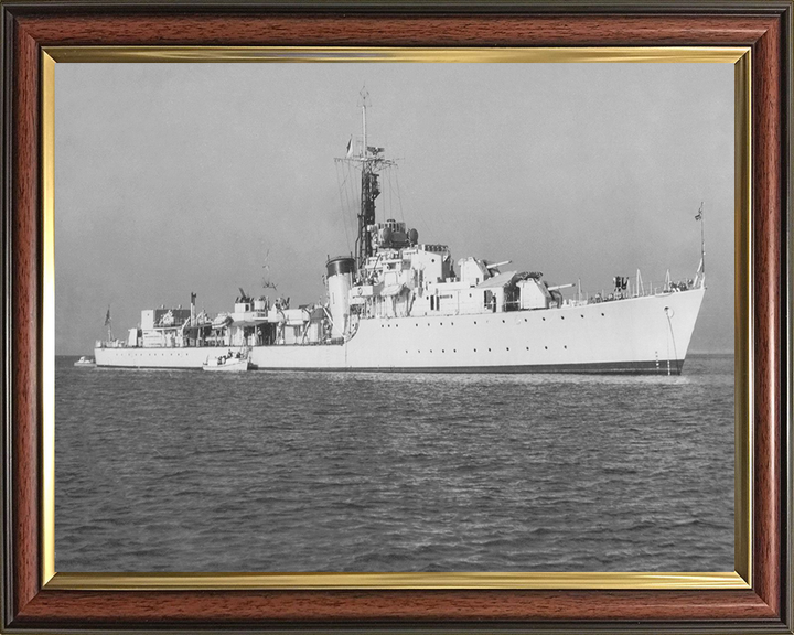 HMS Chequers R61 Royal Navy C class destroyer Photo Print or Framed Print - Hampshire Prints