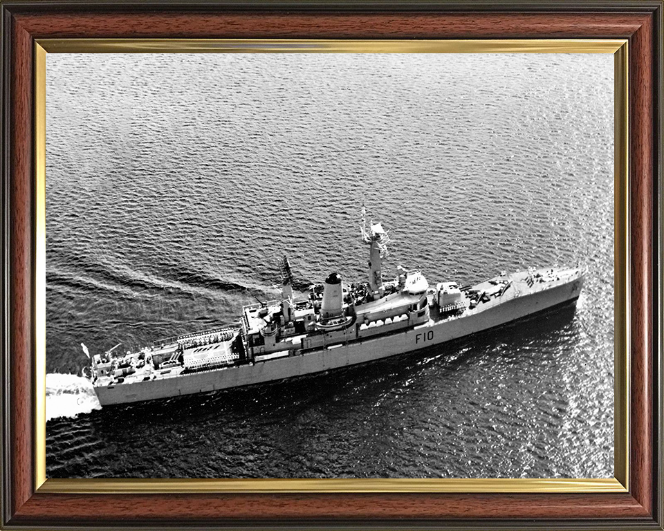 HMS Aurora F10 Royal Navy Leander Class frigate Photo Print or Framed Print - Hampshire Prints