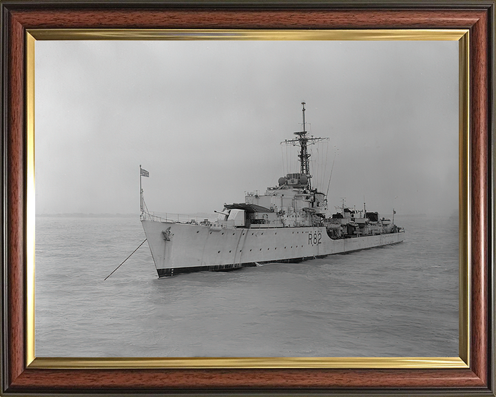 HMS Creole R82 (D82) Royal Navy C class destroyer Photo Print or Framed Print - Hampshire Prints