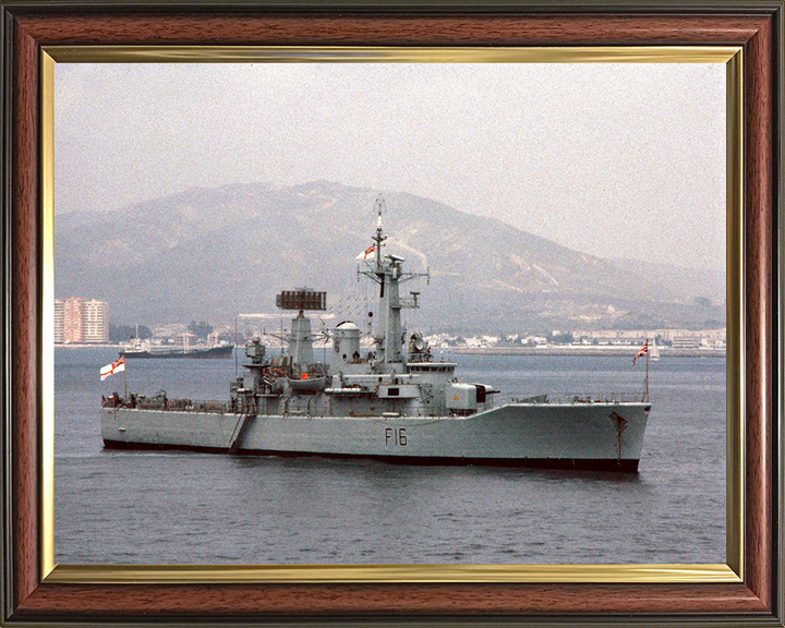 HMS Diomede F16 Royal Navy Leander class frigate Photo Print or Framed Print - Hampshire Prints