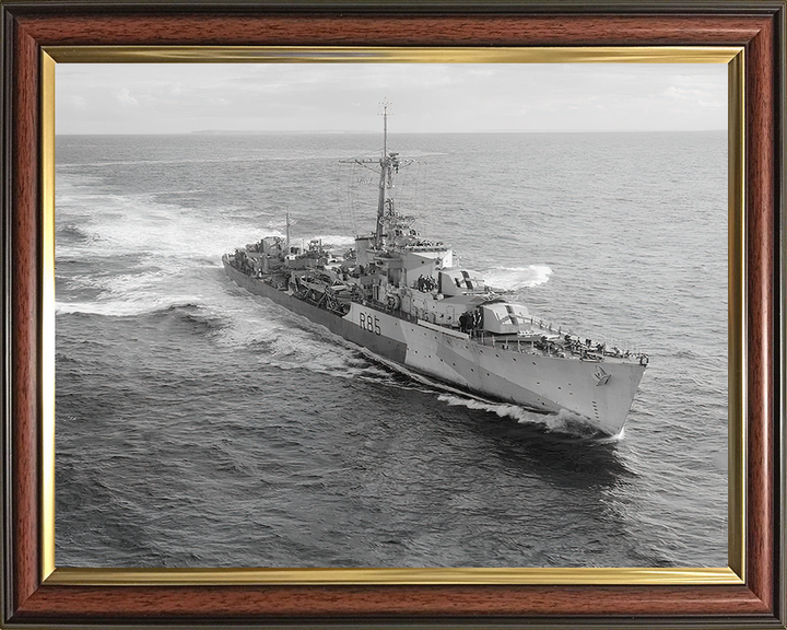 HMS Cambrian R85 Royal Navy C class destroyer Photo Print or Framed Print - Hampshire Prints