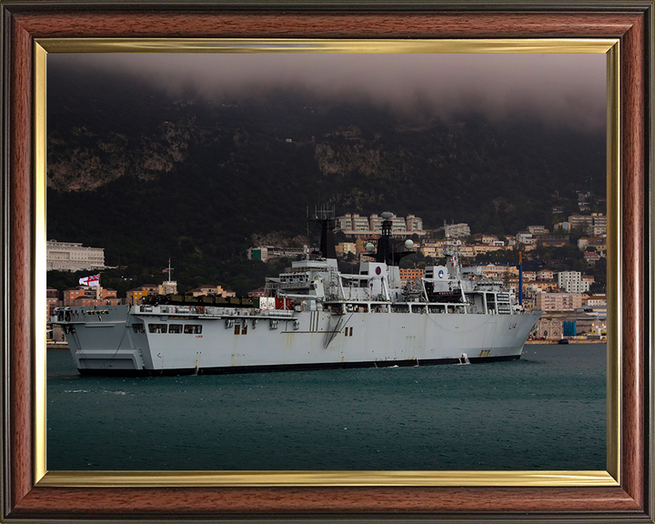 HMS Albion L14 Royal Navy Albion Class amphibious ship Photo Print or Framed Print - Hampshire Prints