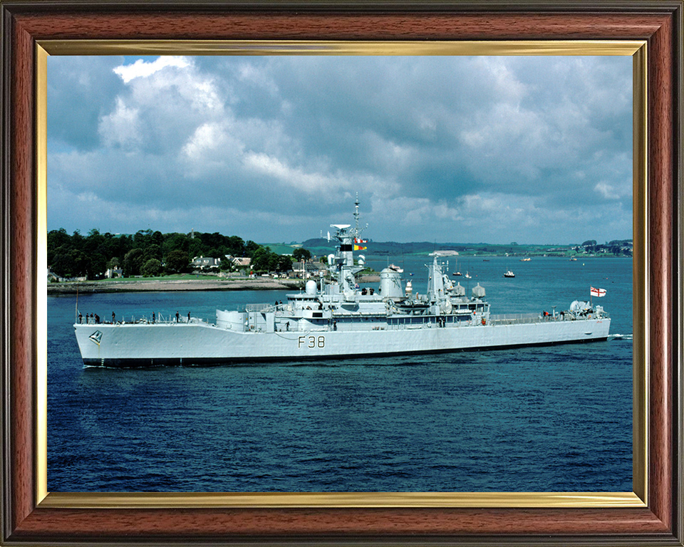 HMS Arethusa F38 Royal Navy Leander Class Frigate Photo Print or Framed Print - Hampshire Prints