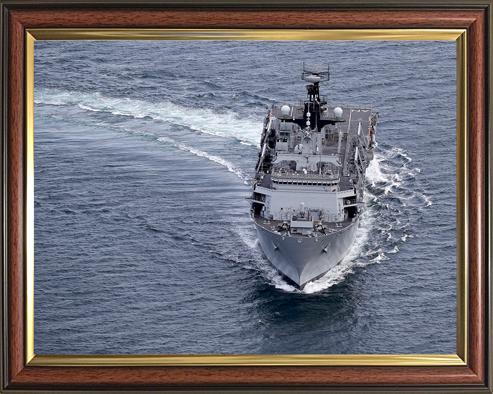 HMS Albion L14 Royal Navy Albion Class amphibious ship Photo Print or Framed Print - Hampshire Prints