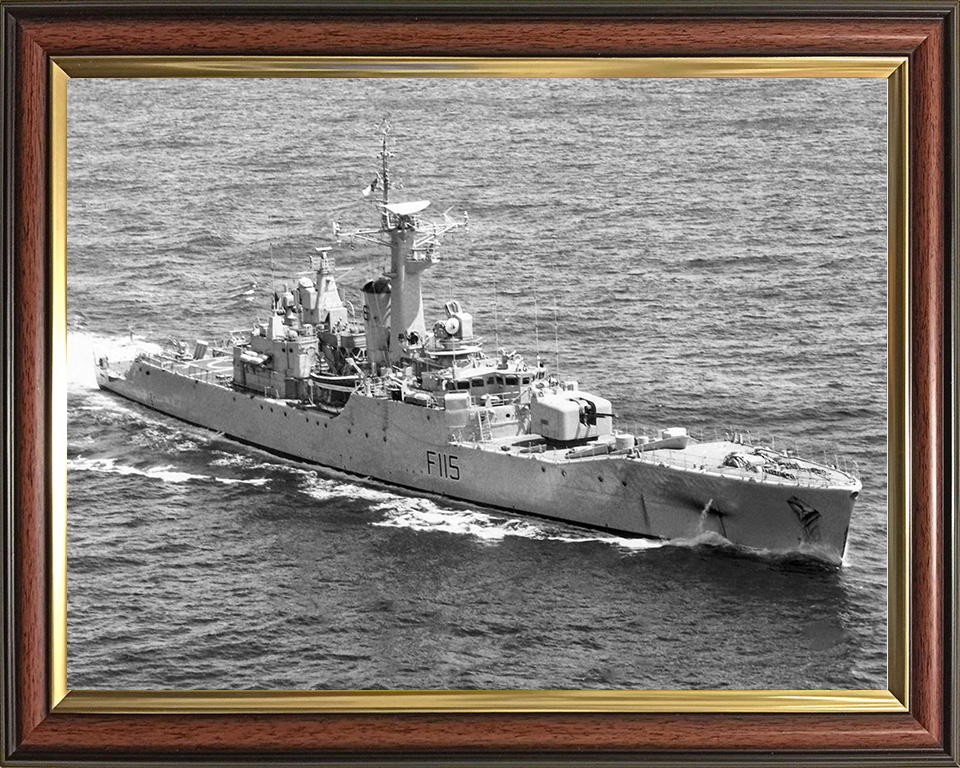 HMS Berwick F115 Royal Navy Rothesay Class Frigate Photo Print or Framed Print - Hampshire Prints