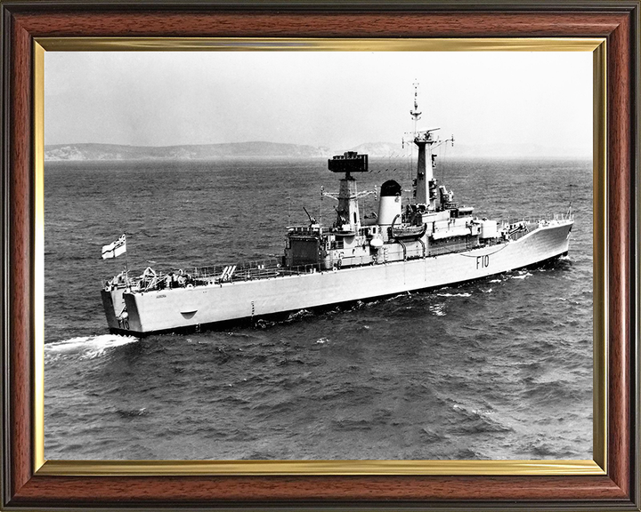 HMS Aurora F10 Royal Navy Leander Class frigate Photo Print or Framed Print - Hampshire Prints