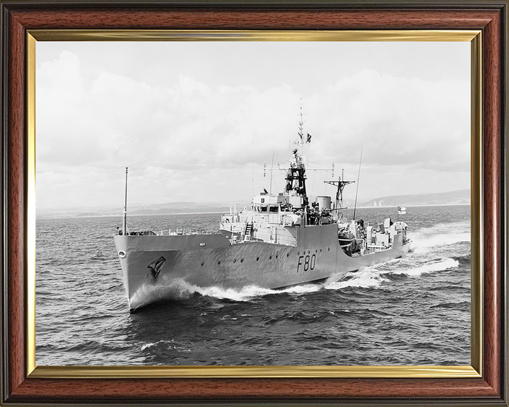 HMS Duncan F80 Royal Navy Blackwood class frigate Photo Print or Framed Print - Hampshire Prints