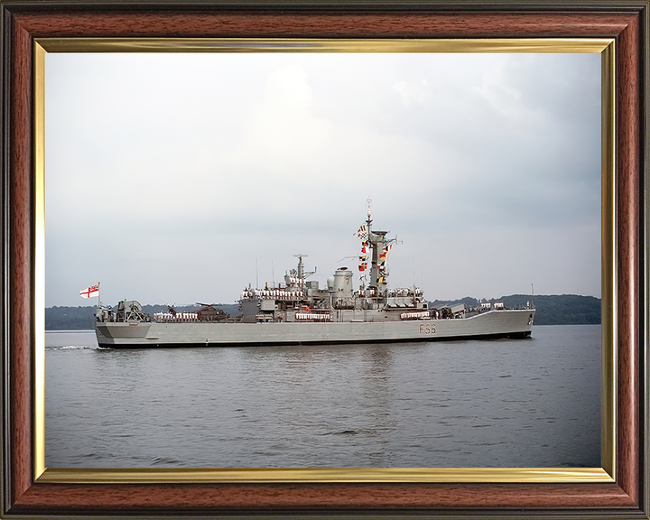 HMS Argonaut F56 Royal Navy Leander class frigate Photo Print or Framed Print - Hampshire Prints