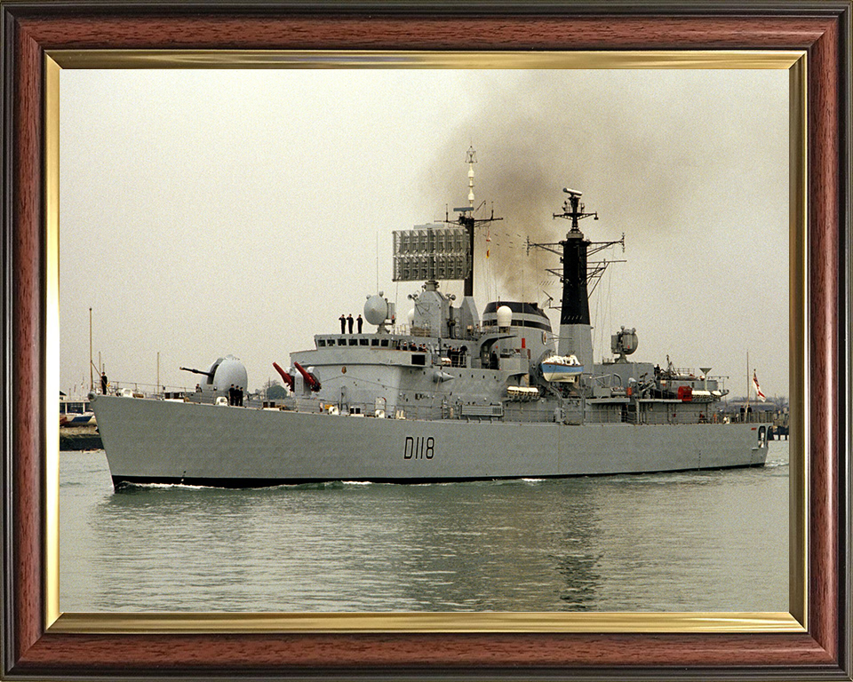 HMS Coventry D118 Royal Navy Type 42 Sheffield Class destroyer Photo Print or Framed Print - Hampshire Prints